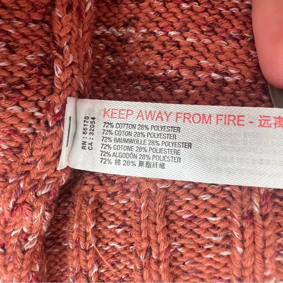 Free People FP Beach Gio Sweater Set Orange - Picture 12 of 12